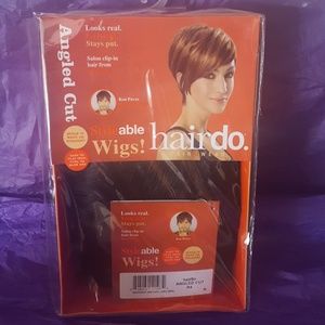 Hairdo hairuwear angled cut R4 midnight brown